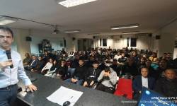 ΚΟΣΜΟΓΟΝΙΑ ΣΤΟΝ ΣΥΝΔΕΣΜΟ ΔΙΑΙΤΗΤΩΝ ΘΕΣΣΑΛΟΝΙΚΗΣ ΜΕ ΕΝΑΡΞΗ ΤΗΣ ΣΧΟΛΗΣ ΔΙΑΙΤΗΣΙΑΣ ΜΕ 63 ΥΠΟΨΗΦΙΟΥΣ  ΡΕΦ ΑΝΔΡΕΣ ΚΑΙ ΓΥΝΑΙΚΕΣ ΤΟΥΣ ΚΑΛΟΣΩΡΗΣΕ Ο ΠΡΟΕΔΡΟΣ Χ.ΚΩΣΤΟΥΔΗΣ ΧΑΙΡΕΤΙΣΜΟ ΑΠΗΥΘΥΝΑΝ Π.ΜΑΥΡΟΠΟΥΛΟΣ ,Κ.ΛΑΖΑΡΙΔΗΣ ,ΝΙΚΟΛΑΙΔΗΣ ΚΑΙ Ο ΠΡΩΗΝ  ΔΙΕΘΝΗΣ  ΦΙΛΙΠΠΙΑΔΗΣ
