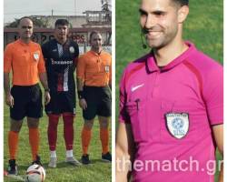 Ο ΑΡΚΑΣ ΡΕΦ ΚΟΥΡΤΕΣΗΣ ΣΤΑΘΗΚΕ ΣΤΟ ΥΨΟΣ ΤΩΝ ΠΕΡΙΣΤΑΣΕΩΝ ΣΤΟ ΝΤΕΡΜΠΙ ΠΑΡΑΜΟΝΗΣ Ν. ΙΩΝΙΑ - ΑΠΟΛΛΩΝ Κ. (4-2) ΜΕ  ΔΥΟ ΕΜΠΕΙΡΟΥΣ ΒΟΗΘΟΥΣ ΜΑΝΟΥΡΑ (ΒΟΙΩΤΙΑΣ )ΚΑΙ ΚΑΤΣΟΓΙΑΝΝΗΣ (ΑΡΚΑΔΙΑΣ) ΟΠΩΣ ΚΑΙ Ο ΑΡΓΥΡΟΠΟΥΛΟΣ (ΚΟΡΙΝΘΟΥ)ΣΤΟ ΜΑΤΣ  ΓΟΗΤΡΟΥ ΑΡΤΑΚΗ--ΑΡΗΣ Π.1-0