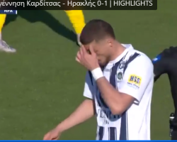 ΠΩΣ Η ΚΕΔ ΝΑ ΜΗΝ ΕΠΙΒΡΑΒΕΥΕΙ  ΤΟΝ ΔΗΜΗΤΡΗ ΜΟΣΧΟΥ ΠΟΥ ΕΒΓΑΛΕ ΤΟ ΝΤΕΡΜΠΥ ΚΑΡΔΙΤΣΑΣ-ΗΡΑΚΛΗ ΜΕ ΛΙΓΑ ΣΦΥΡΙΓΜΑΤΑ ΑΠΕΔΩΣΕ ΔΙΚΑΙΟΣΥΝΗ ΤΙΜΩΡΗΣΕ  ΚΟΥΣΤΑ ΟΡΘΑ, ΣΕ ΔΥΟ ΛΕΠΤΑ ΜΕ  2ΚΙΤΡΙΝΕΣ (ΦΩΤΟ)  ΑΡΕΣΕ ΟΠΩΣ ΚΑΙ ΟΙ ΒΟΗΘΟΙ ΔΙΑΜΑΝΤΗΣ.ΝΙΚΖΑΣ 4ος ΣΑΦΟΥΡΗΣ