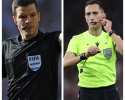 MIΛΗΣΕ Η  ΕΜΠΕΙΡΙΑ ,Η ΠΡΟΣΩΠΙΚΟΤΗΤΑ ΚΑΙ ΑΠΟΔΕΙΧΤΗΚΑΝ ΠΕΤΥΧΗΜΕΝΕΣ ΟΙ ΔΙΑΙΤΗΣΙΕΣ ΤΟΥ ΓΕΡΜΑΝΟΥ ΟΣΜΕΡΣ ΣΤΟ  ΑΘΗΝΑΙΚΟ ΝΤΕΡΜΠΥ (ΟΡΘΑ ΑΚΥΡΩΘΗΚΕ ΤΟ ΓΚΟΛ ΒΑΡΓΚΑ ΑΠΟ ΤΟ ΗΜΙΑΥΤΟΜΑΤΟ) ΚΑΙ ΤΟΥ ΙΣΠΑΝΟΥ  ΣΑΝΤΣΕΘ ΣΤΟ ΚΑΡΑΙΣΚΑΚΗ (ΤΟ VAR ΔΙΟΡΘΩΣΕ ΤΟ ΛΑΘΟΣ ΤΟΥ ΓΙΑ ΠΕΝΑΛΤΥ