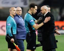 MIA AKOMH EΠΙΒΛΗΤΙΚΗ ΔΙΑΙΤΗΣΙΑ ΑΠΟ Τ ΠΑΠΑΠΕΤΡΟΥ ΑΥΤΗ ΤΗ ΦΟΡΑ ΣΤΗ ΤΟΥΜΠΑ ΜΕ  ΣΩΣΤΑ ΣΦΥΡΙΓΜΑΤΑ  ΜΕ ΕΜΠΕΙΡΟΥΣ ΒΟΗΘΟΥΣ ΚΑΡΑΓΚΙΟΖΟΠΟΥΛΟ ΚΑΙ ΑΡΜΑΚΟΛΑ ΠΟΥ ΕΠΙΑΣΕ ΔΥΟ ΟΦΣΑΙΝΤ ΤΟΥ ΜΑΚΕΝΤΑ ΣΤΟ 1 ΛΕΠΤΟ ΚΑΙ ΤΟΥ ΖΙΦΚΟΒΙΤΣ ΠΡΙΝ ΓΙΝΕΙ ΤΟ 2-0  ΤΕΤΑΡΤΟΣ ΓΙΟΥΜΑΤΖΙΔΗΣ