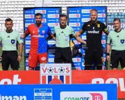 ΤΑΞΙΔΙ ΑΝΑΨΥΧΗΣ ΗΤΑΝ ΓΙΑ ΤΟΝ ΣΙΔΗΡΟΠΟΥΛΟ  Η  ΠΑΡΟΥΣΙΑ ΤΟΥ ΣΤΟ ΒΟΛΟ Σ ΕΝΑ ΜΑΤΣ ΠΟΥ ΔΕΝ ΕΙΧΕ ΚΑΤΙ ΤΟ ΙΔΙΑΙΤΕΡΟ ΑΠΟ ΔΙΑΙΤΗΤΙΚΗΣ ΠΛΕΥΡΑΣ ΕΧΟΝΤΑΣ ΒΟΗΘΟΥΣ ΚΟΡΩΝΑ ΚΑΙ ΣΠΥΡΟΠΟΥΛΟ ΜΕ ΤΕΤΑΡΤΟ ΤΟΝ  ΤΣΕΤΣΙΛΑ VAR TΣΙΜΕΝΤΕΡΙΔΗΣ 