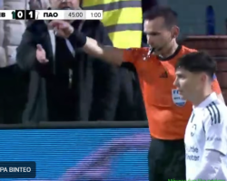 ΜΙΑ ΔΥΣΚΟΛΗ ΦΑΣΗ ΕΤΥΧΕ ΣΤΟΝ ΔΙΕΘΝΗ ΤΣΑΚΑΛΙΔΗ ΚΑΙ ΔΕΝ ΗΞΕΡΕ ΤΙ ΕΔΩΣΕ ΠΡΩΤΑ ΦΑΟΥΛ ΤΟΥ ΤΕΤΕΗ ΚΑΙ ΜΕΤΑ ΜΕ ΠΑΡΕΜΒΑΣΗ ΤΟΥ VAR ΠΑΠΑΔΟΠΟΥΛΟΣ ΕΙΔΕ ΤΟ ΠΑΤΗΜΑ ΜΑΓΚΝΟΥΣΟΝ ΚΑΙ ΕΔΩΣΕ ΠΕΝΑΛΤΥ ΥΠΕΡ ΠΑΟ ΒΟΗΘΟΙ ΚΩΣΤΑΡΑΣ ΚΟΛΛΙΑΣ 4ος ΚΟΚΚΙΝΟΣ