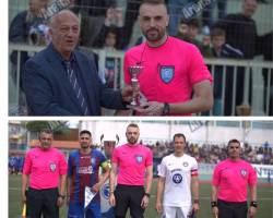 EΓΓΥΗΣΗ Ο ΤΖΑΜΟΥΤΖΑΝΤΩΝΗΣ  ΡΕΦ ΜΕ ΠΡΟΣΩΠΙΚΟΤΗΤΑ ΣΤΟΝ ΤΕΛΙΚΟ ΤΗΣ ΕΠΣ ΧΙΟΥ ,ΠΟΥ ΚΡΙΘΗΚΕ ΣΤΑ ΠΕΝΑΛΤΥ ΜΕ 4-3 ΑΦΟΥ Ο ΚΑΝΟΝΙΚΟΣ ΑΓΩΝΑΣ ΚΑΙ Η ΠΑΡΑΤΑΣΗ ΕΛΗΞΑΝ ΧΩΡΙΣ ΤΕΡΜΑΤΑ ΝΙΚΗΤΡΙΑ Η ΟΜΑΔΑ ΟΥ ΟΜΗΡΟΥ ΚΑΛΛΙΜΑΣΙΑΣ 