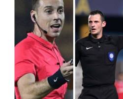 Ο ΧΡΗΣΤΟΣ ΒΕΡΓΕΤΗΣ ΡΕΦ ΣΤΟ ΚΡΙΣΙΜΟ ΜΑΤΣ ΠΑΡΑΜΟΝΗΣ ΛΑΡΙΣΑΣ-ΠΑΝΣΕΡΡΑΙΚΟΥ ΜΕ VAR  ΤΟΝ ΠΑΠΑΔΟΠΟΥΛΟ ΑΚΟΜΗ ΚΗΦΙΣΙΑ-ΠΑΝΑΙΤΩΛΙΚΟΣ ΤΣΙΜΕΝΤΕΡΙΔΗΣ ΜΕ VAR TΣΑΚΑΛΙΔΗΣ  ΚΑΙ ΑΤΡΟΜΗΤΟΣ-ΑΣΤΕΡΑΣ  ΤΖΗΛΟΣ ΜΕ VAR ΖΑΜΠΑΛΑ 