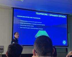 ΣΕ ΚΑΛΗ  ΚΑΤΑΣΤΑΣΗ ΟΙ ΔΙΑΙΤΗΤΕΣ ΚΑΙ ΒΟΗΘΟΙ Σ.ΛΙΓΚΑ  ΕΚΑΝΑΝ ΜΙΑ ΓΕΡΗ ΠΡΟΠΟΝΗΣΗ ΣΤΗΝ ΠΑΙΑΝΙΑ ΕΝΟΨΕΙ ΠΛΑΙΗ ΟΦ -ΑΟΥΤ ΚΑΙ ΠΑΡΑΚΟΛΟΥΘΗΣΑΝ ΤΑ ΜΑΘΗΜΑΤΑ ΤΟΥ ΒΑΛΕΡΥ ΚΑΙ ΑΛΟΝΣΟ ΤΟ ΜΕΣΗΜΕΡΙ ΕΤΡΕΞΑΝ ΤΟ SDS ΕΥΑΓΓΕΛΟΥ ΦΩΤΙΑΣ ,ΠΑΠΑΔΟΠΟΥΛΟΣ 